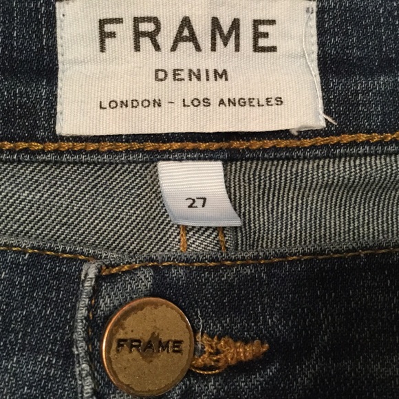 Frame Denim Le Garon Jean Size 27 - Picture 6 of 8